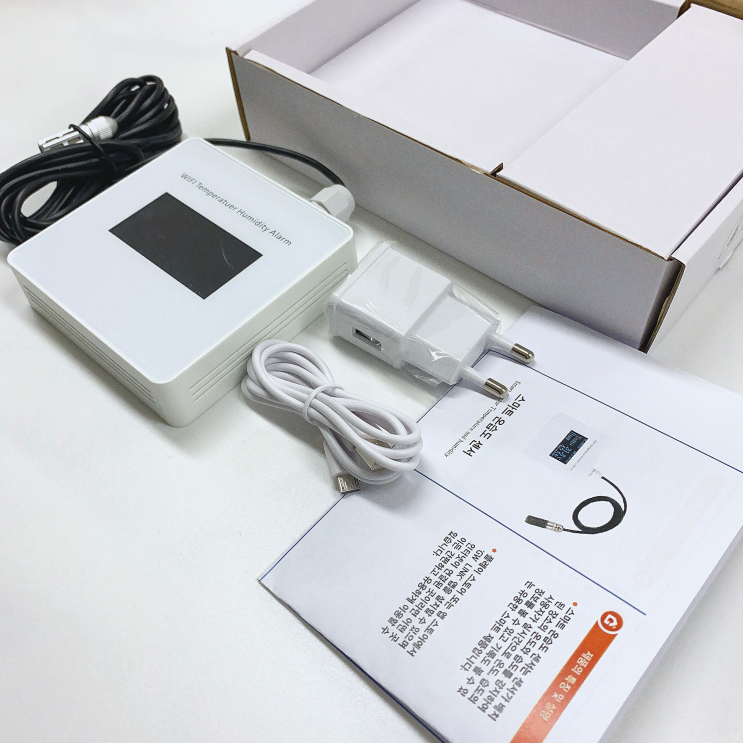  코로나 백신용 저격! 고콘 신제품 WIFI만 있으면 되는 온습도센서!