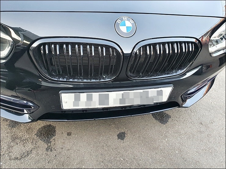 경기 남양주 오남읍 / 범퍼수리 판금도색 / BMW 1시리즈 118d