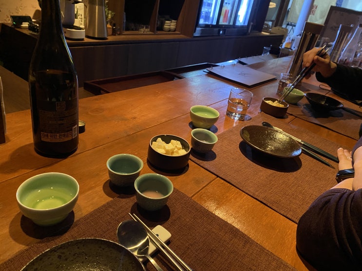  삼각지 술집) 색다른 전통주와 한국보양식 안주가 좋은 아늑한 한국식 Dining Bar '전술가' #내돈내먹