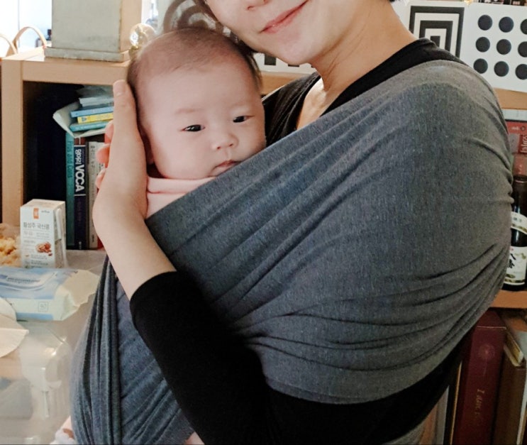  코니 아기띠 사용시기와 장단점 / 둘째까지 유용하게 쓰고 있어요~:)