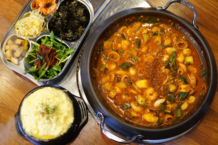  성남맛집/모란맛집 매운거 땡길때 육해진미 낙곱새 먹으러