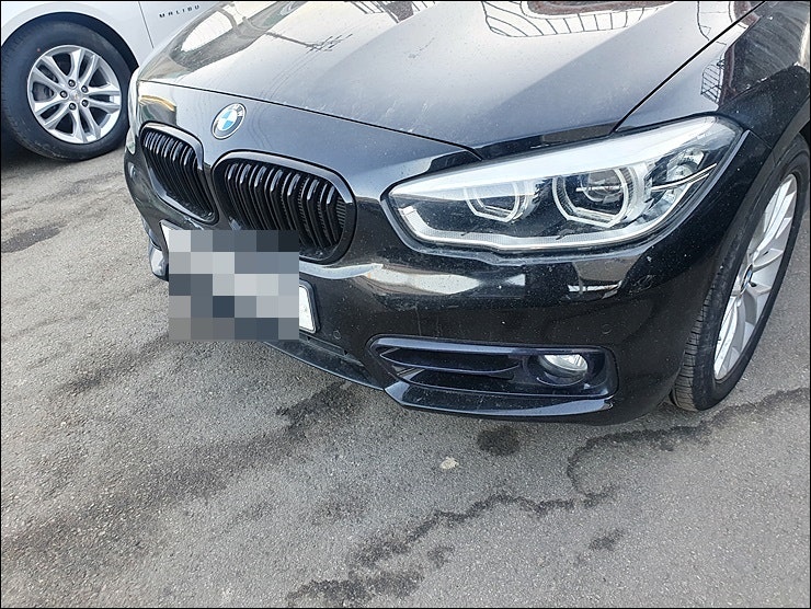 경기 남양주 오남읍 / 범퍼수리 판금도색 / BMW 1시리즈 118d