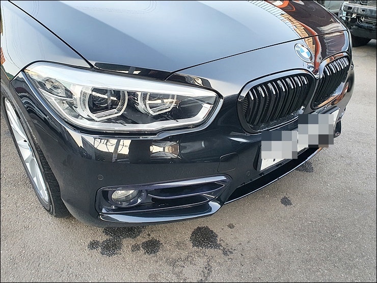 경기 남양주 오남읍 / 범퍼수리 판금도색 / BMW 1시리즈 118d