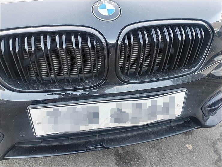 경기 남양주 오남읍 / 범퍼수리 판금도색 / BMW 1시리즈 118d