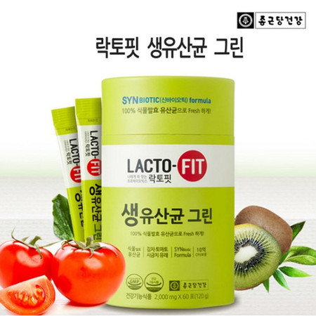 선호도 높은 종근당 건강 락토핏 생유산균 그린 2000mg x 60포 2통_, 상세페이지 참조, 상세페이지 참조 추천해요