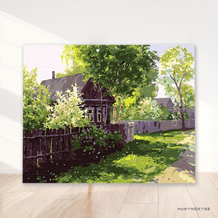 핵가성비 좋은 몽마르뜨공방 유화그리기세트 40 X 50 CM 물감 2배 컬러캔버스, E4.아침정원 ··· 핵가성비 좋은 몽마르뜨공방 유화그리기세트 40 X 50 CM 물감 2배 컬러캔버스, E4.아침정원 ···