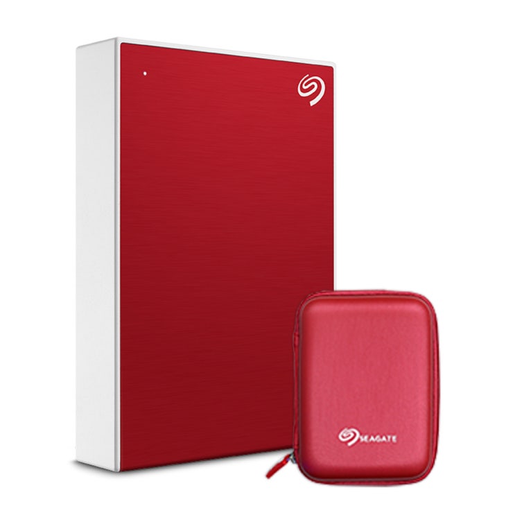 당신만 모르는 씨게이트 Backup Plus 포터블 외장하드 + 파우치, 5TB, Red 추천해요 당신만 모르는 씨게이트 Backup Plus 포터블 외장하드 + 파우치, 5TB, Red 추천해요