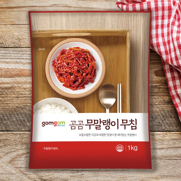 선호도 좋은 곰곰 무말랭이 무침 (냉장), 1kg, 1개 좋아요