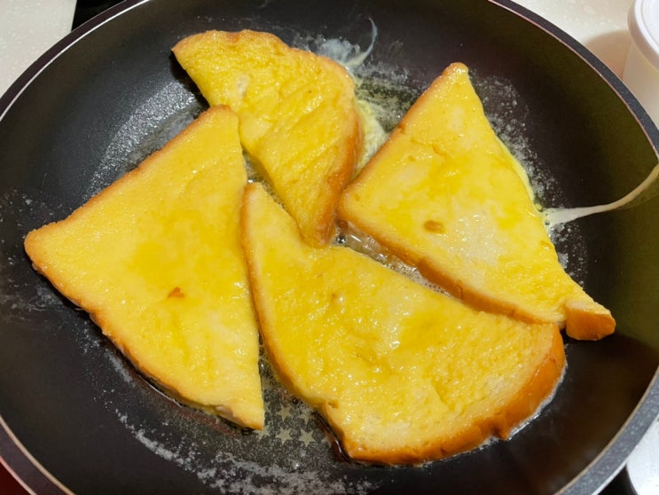  내맘대로 간단하게 식빵 계란 토스트 만들기