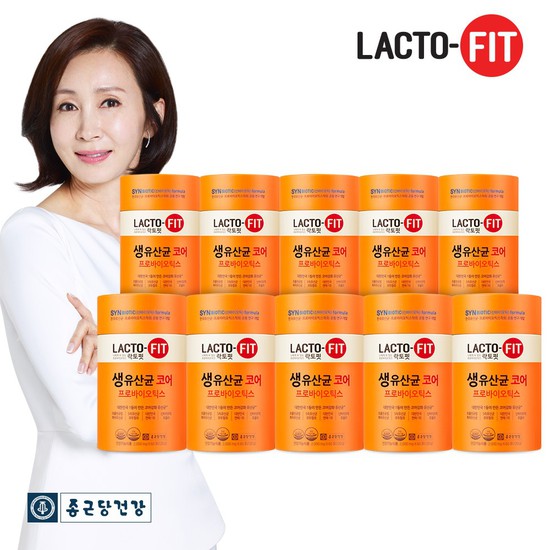 잘나가는 종근당 락토핏 생유산균 코어, 120g, 10개 ··· 잘나가는 종근당 락토핏 생유산균 코어, 120g, 10개 ···