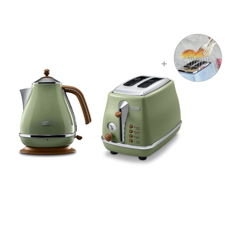 갓성비 좋은 드롱기 전기포트 1.0 1.7L 토스터기 무선 주전자 토스트 DeLonghi 빈티지 가정용 포트, 물주전자 1.7L+다스로(올리브)+ 그릴빵 클램프 추천해요 갓성비 좋은 드롱기 전기포트 1.0 1.7L 토스터기 무선 주전자 토스트 DeLonghi 빈티지 가정용 포트, 물주전자 1.7L+다스로(올리브)+ 그릴빵 클램프 추천해요