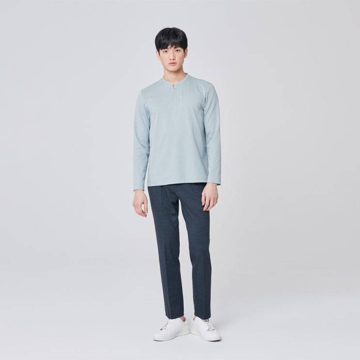 의외로 인기있는 마인드브릿지 남성용 CP스판 우븐 레이어링 넥변형 티셔츠 MUTS2106 ··· 의외로 인기있는 마인드브릿지 남성용 CP스판 우븐 레이어링 넥변형 티셔츠 MUTS2106 ···