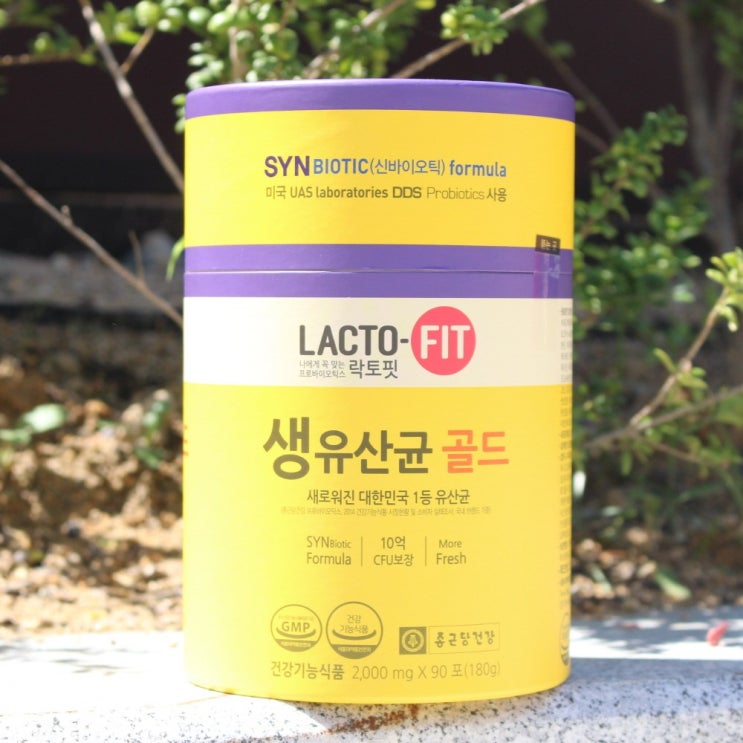 가성비 뛰어난 락토핏 생유산균 골드 90입(1개 2 000mg)x2통 대한민국 대표 유산균, 1세트 추천해요