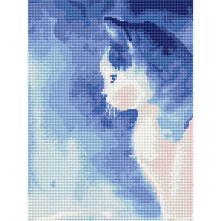 잘팔리는 아트조이 DIY 보석십자수 캔버스형 30 x 40 cm, 푸른빛 고양이, 1개 추천해요 잘팔리는 아트조이 DIY 보석십자수 캔버스형 30 x 40 cm, 푸른빛 고양이, 1개 추천해요