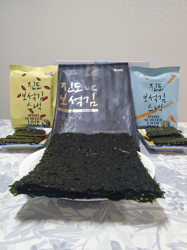 곱창돌김 진도김 스낵김 먹어봤어요 진도보석김 곱창돌김 진도김 스낵김 먹어봤어요 진도보석김