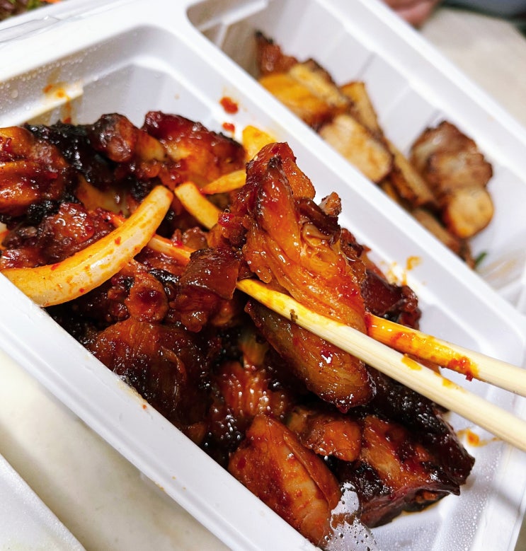  의정부족발 장암동맛집 바베규보쌈과 불족이 맛있는 '만나족발'