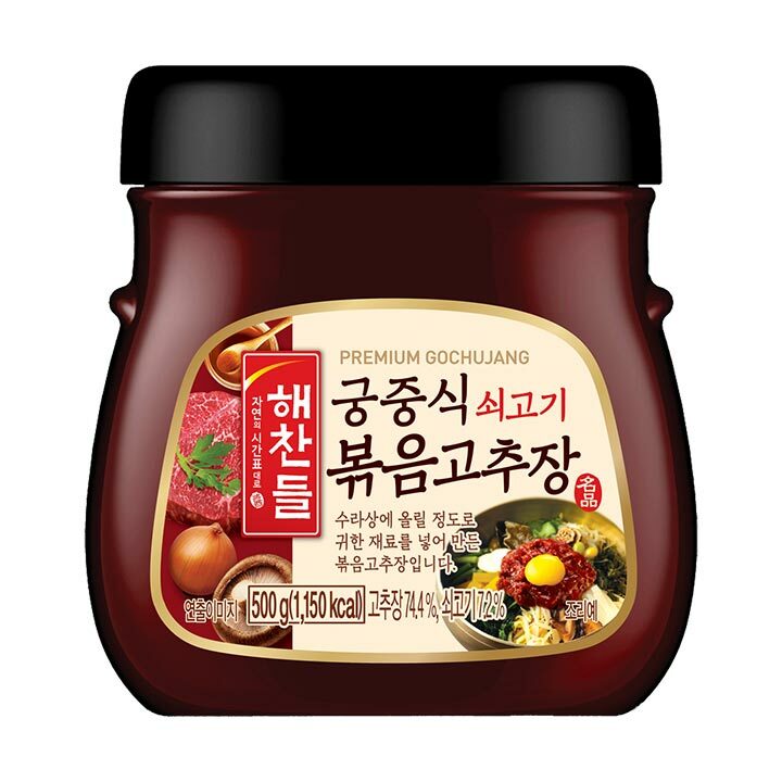 갓성비 좋은 해찬들 궁중식 쇠고기 볶음 고추장, 500g, 1개 ··· 갓성비 좋은 해찬들 궁중식 쇠고기 볶음 고추장, 500g, 1개 ···
