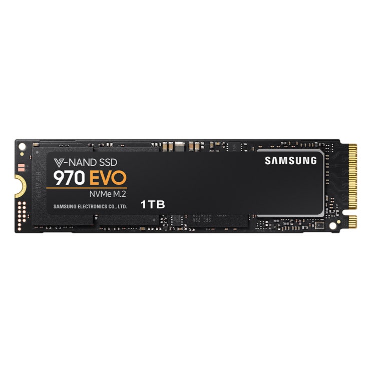 잘팔리는 삼성전자 970 EVO M.2 PCIe NVMe SSD, MZ-V7E1T0BW, 1TB 추천해요