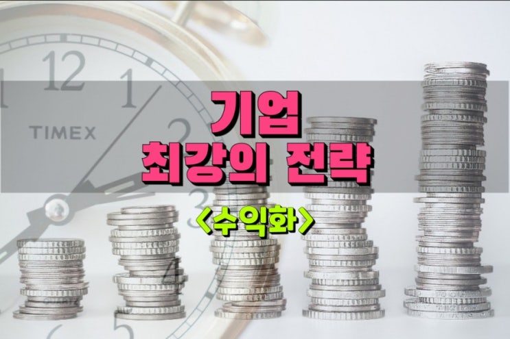  매출 이익을 올리는 방법 전략4편(고객가치 비용 효율극대화)