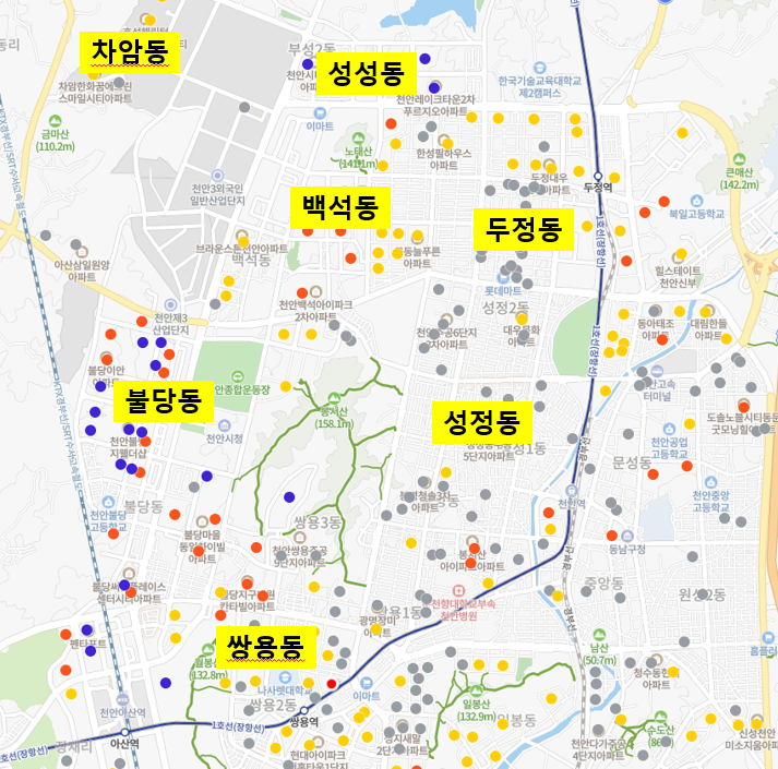 (충청남도) 천안시 서북구 지역분석_202104