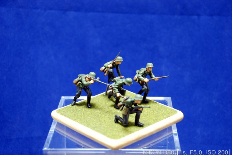 독일군 보병 세트(German Army Assault Infantry Set)-세미나과학