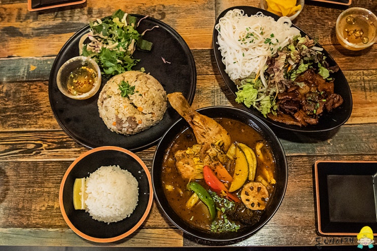  전포동 맛집 스스키노에서 훗카이도식 스프카레