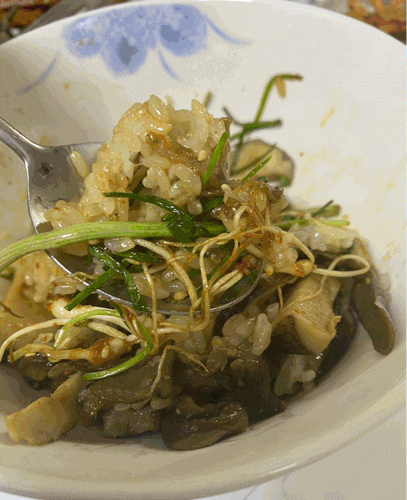엄마표 집밥 : 건가지 표고버섯밥 & 달래장