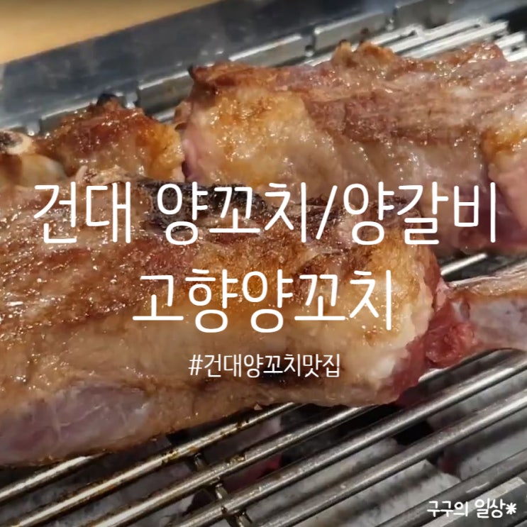 건대 양꼬치/양갈비 맛집 '고향양꼬치' - 맛있는녀석들도 인정한 맛집!!