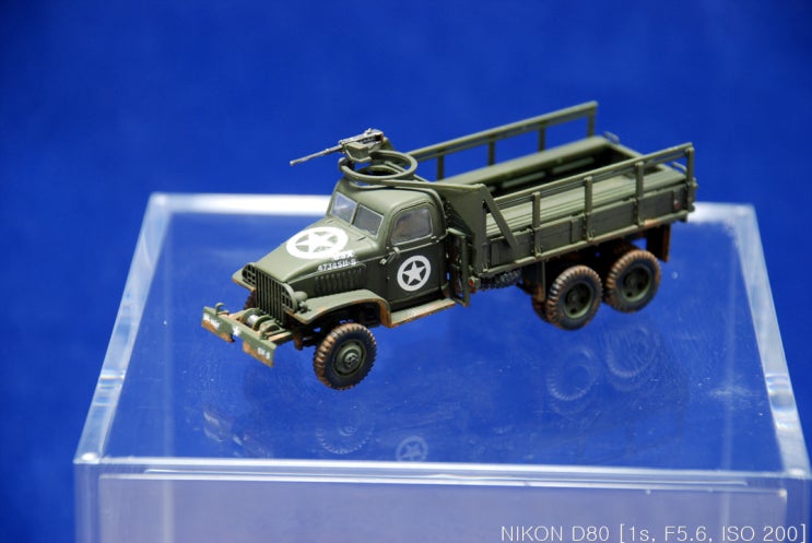 WW.2 Ground Vehicle set-2(U.S. 2.5 ton 6*6 Cargo Truck &  Accessories)-아카데미