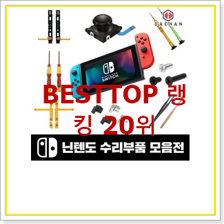  안사면 손해 닌텐도스위치게임 아이템 인기 랭킹 TOP 20위