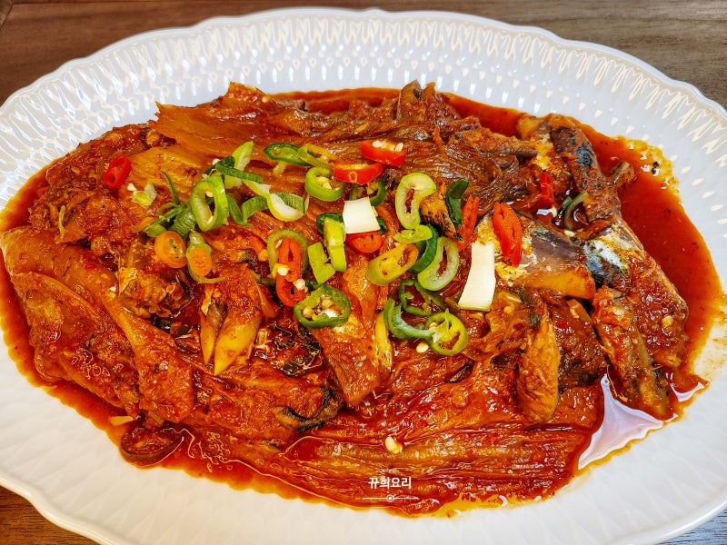 고등어 통조림요리 백종원 고등어김치찜 조림 맛있는 김치찌개 : 네이버 블로그