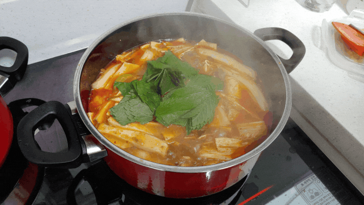집에서 간단한 요리하기 하이디라오 마라탕 만들기