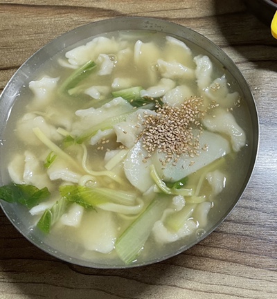  대구 달서구 현대용산시장 수제비
