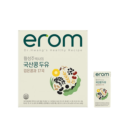 잘나가는 이롬 황성주 박사의 국산콩 두유 검은콩과 17곡, 190ml, 24개 좋아요 잘나가는 이롬 황성주 박사의 국산콩 두유 검은콩과 17곡, 190ml, 24개 좋아요