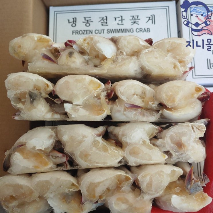 후기가 좋은 지니몰 냉동 절단 꽃게, 450g*2(900g) ···