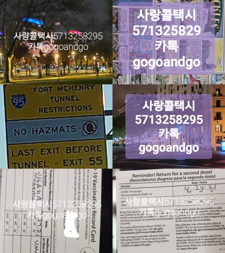  메릴랜드 워싱턴디씨 볼티머어 버지니아 한인택시