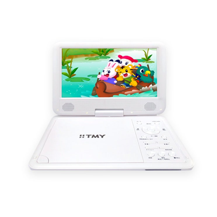 후기가 정말 좋은 DVD 플레이어 TMY 휴대용 12인치 멀티 미디어, White_화이트+국내용고급형플러그 ··· 후기가 정말 좋은 DVD 플레이어 TMY 휴대용 12인치 멀티 미디어, White_화이트+국내용고급형플러그 ···