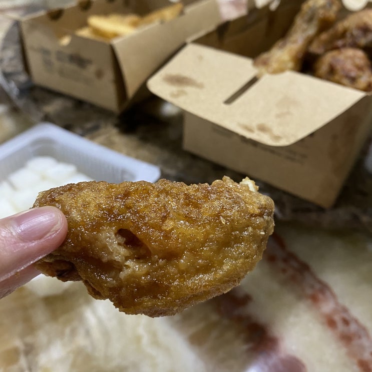  [교촌치킨 교촌콤보] 교촌하면 간장이지!허니콤보보다 교촌콤보...️