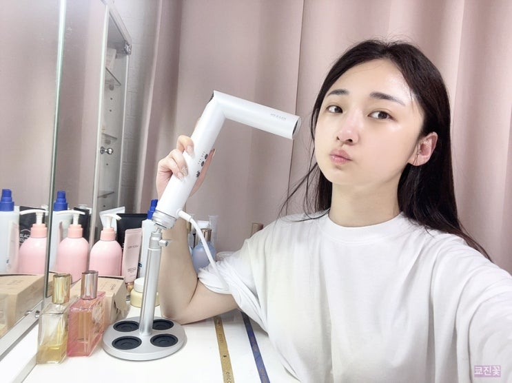 [핸즈프리드라이기] "샤플 헤어드라이어" 일주일 사용후기 : 손상모드라이기 추천