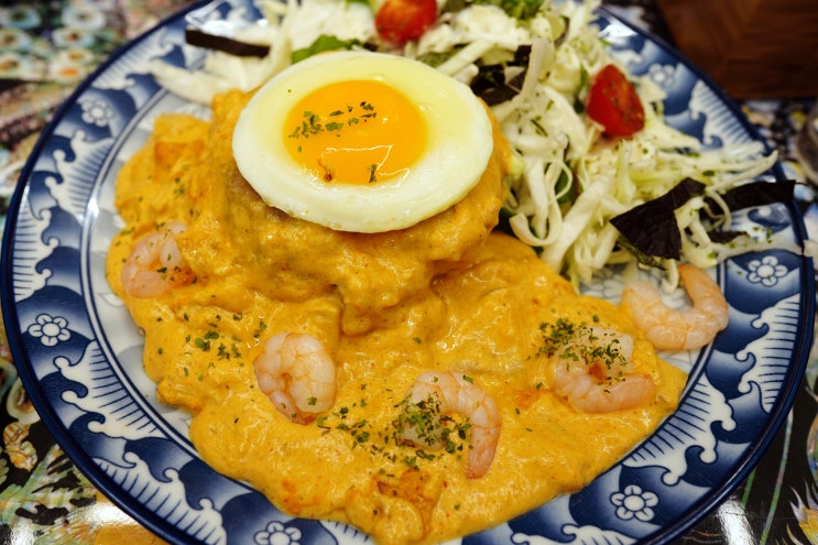  상현역 맛집 :: 정씨함박 광교점 / 정말 맛있었던 투움바 함박과 눈꽃치즈 미트볼 파스타!