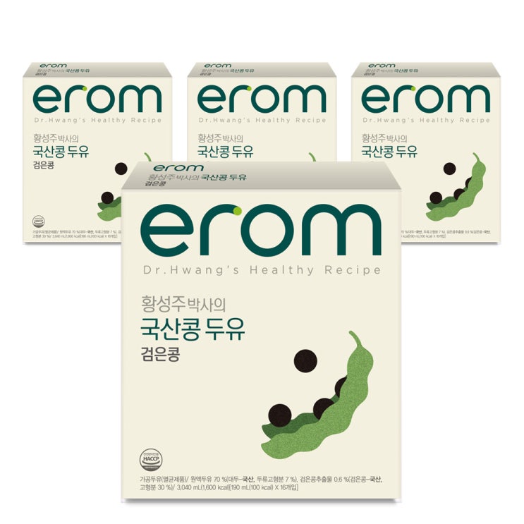 당신만 모르는 이롬 황성주박사의 국산콩 두유 검은콩, 190ml, 64개 추천합니다 당신만 모르는 이롬 황성주박사의 국산콩 두유 검은콩, 190ml, 64개 추천합니다