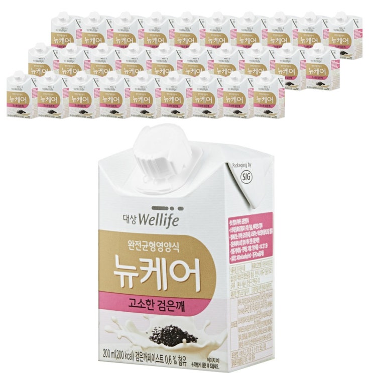 잘나가는 대상웰라이프 뉴케어 고소한검은깨맛, 60개, 200ml 추천해요