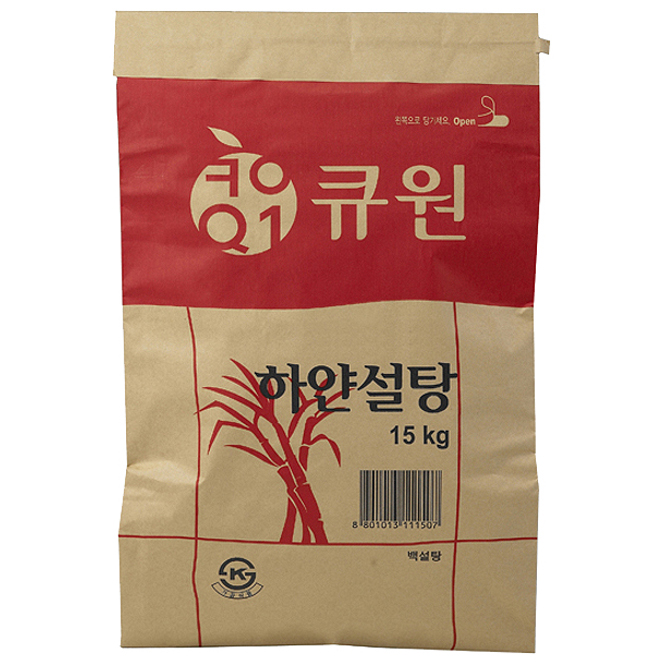 선호도 좋은 큐원 하얀 설탕, 15kg, 1개 추천합니다 선호도 좋은 큐원 하얀 설탕, 15kg, 1개 추천합니다