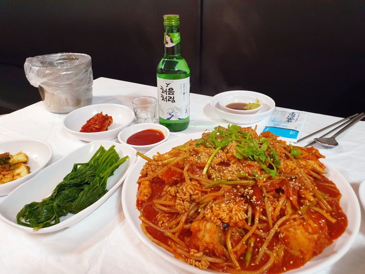  강릉 아구찜 해물찜 맛집에서 정까지 먹고 왔습니다.: 정동진상회