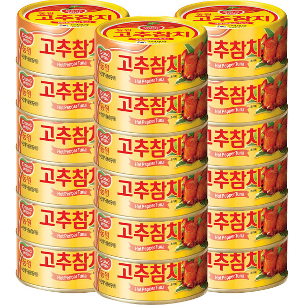 최근 인기있는 동원 고추 참치, 100g, 18개 좋아요