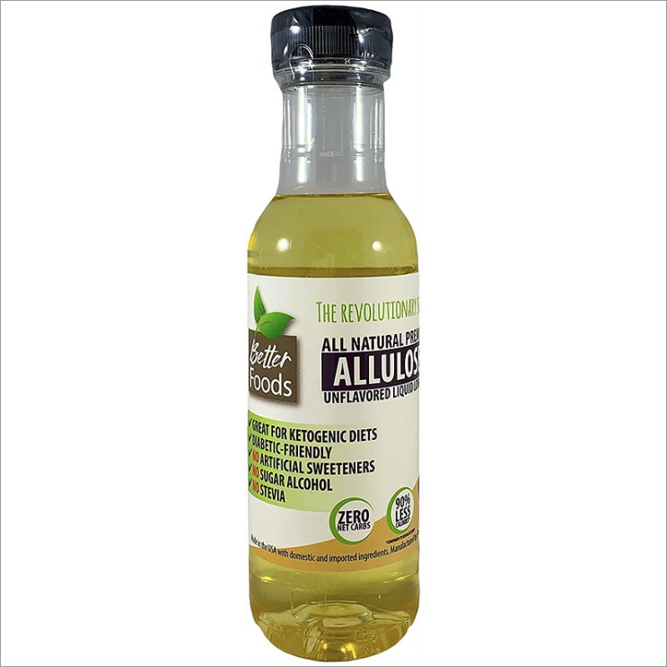 요즘 인기있는 BetterFoods Allulose Syrup 알룰로스 시럽 454g, 1팩, 상품명참조 ···