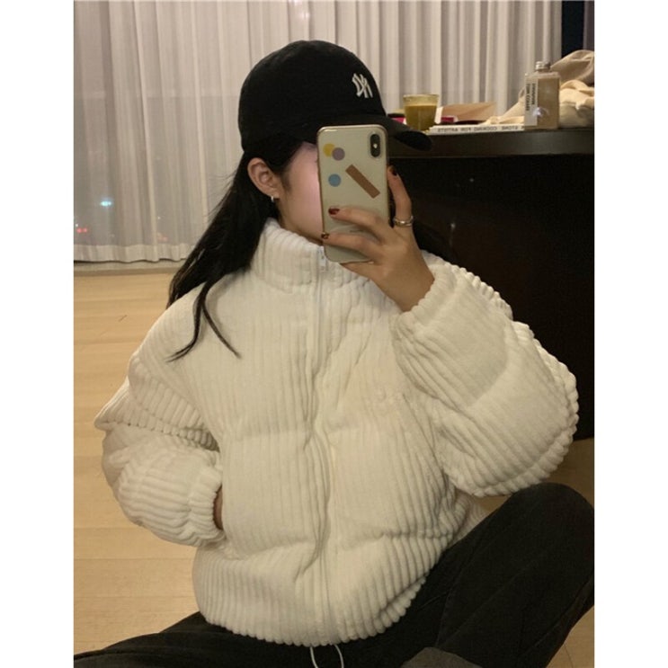 구매평 좋은 가을 겨울 한판 코르덴 재킷 여학생 짧은 체격 솜옷 가볍다 입넥 무모 면복 화이트 프리사이즈 좋아요 구매평 좋은 가을 겨울 한판 코르덴 재킷 여학생 짧은 체격 솜옷 가볍다 입넥 무모 면복 화이트 프리사이즈 좋아요