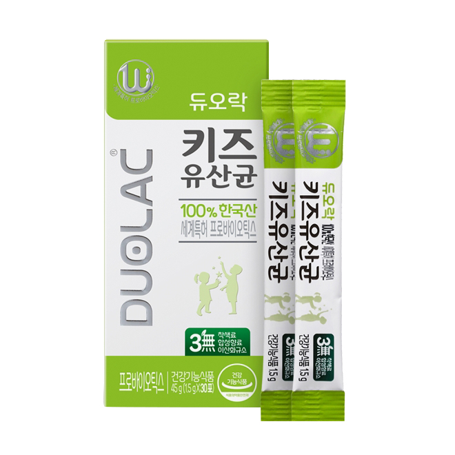 선호도 좋은 듀오락 키즈 유산균 프로바이오틱스, 1.5g, 30개 추천합니다 선호도 좋은 듀오락 키즈 유산균 프로바이오틱스, 1.5g, 30개 추천합니다