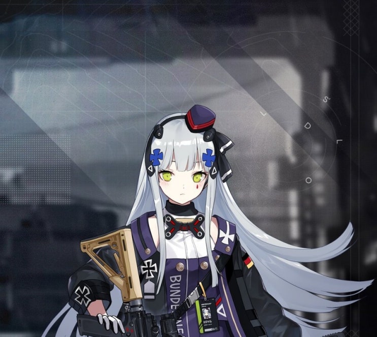  [소녀전선] HK416(흥국이) 폰배경