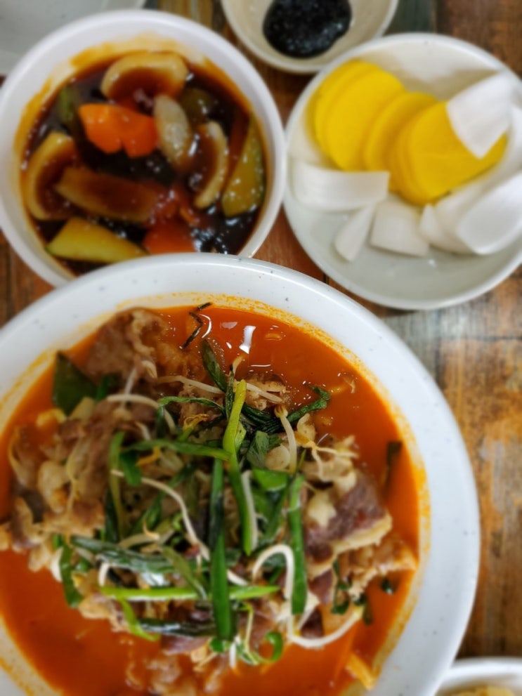 대구 북구 맛집 차돌박이 짬뽕을 먹고 왔습니다